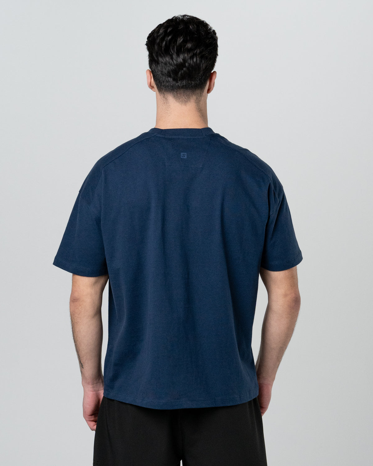 Box-Fit Tee - Navy Blue