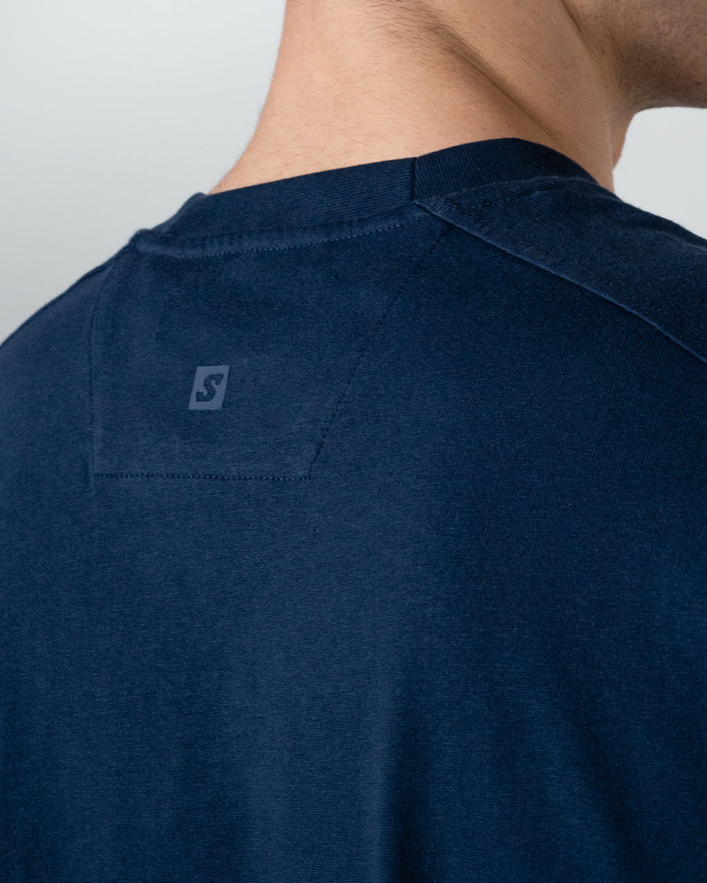 Box-Fit Tee - Navy Blue
