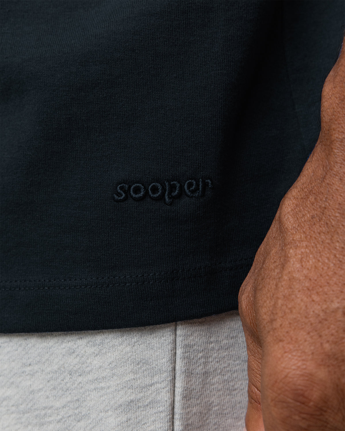 Box-Fit Tee - Black