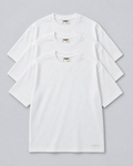 Box-Fit Tee 3-Pack - White