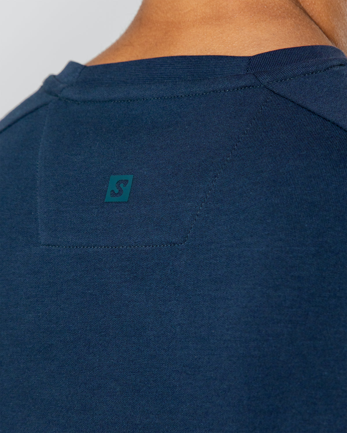 Sooper Raglan Tee - Navy Blue