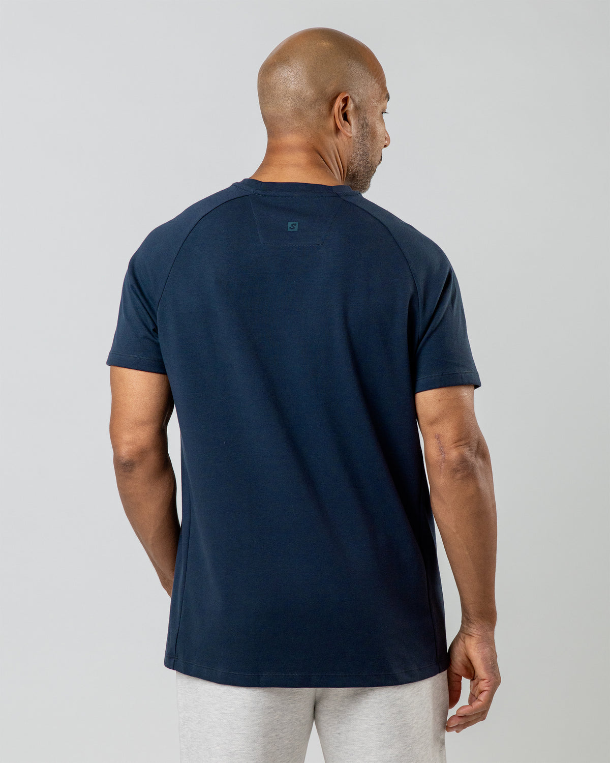 Sooper Raglan Tee - Navy Blue