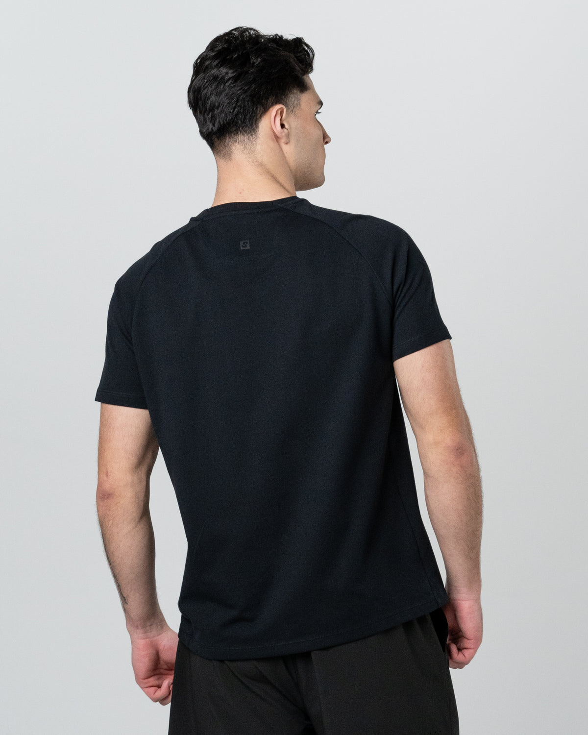 Sooper Raglan Tee - Black
