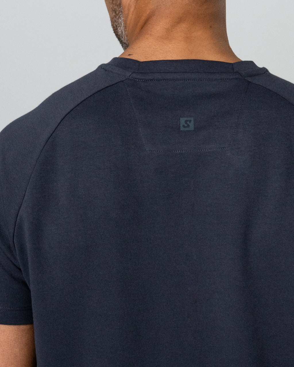 Sooper Raglan Tee - Ebony