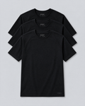 Sooper Raglan Tee 3-Pack - Black