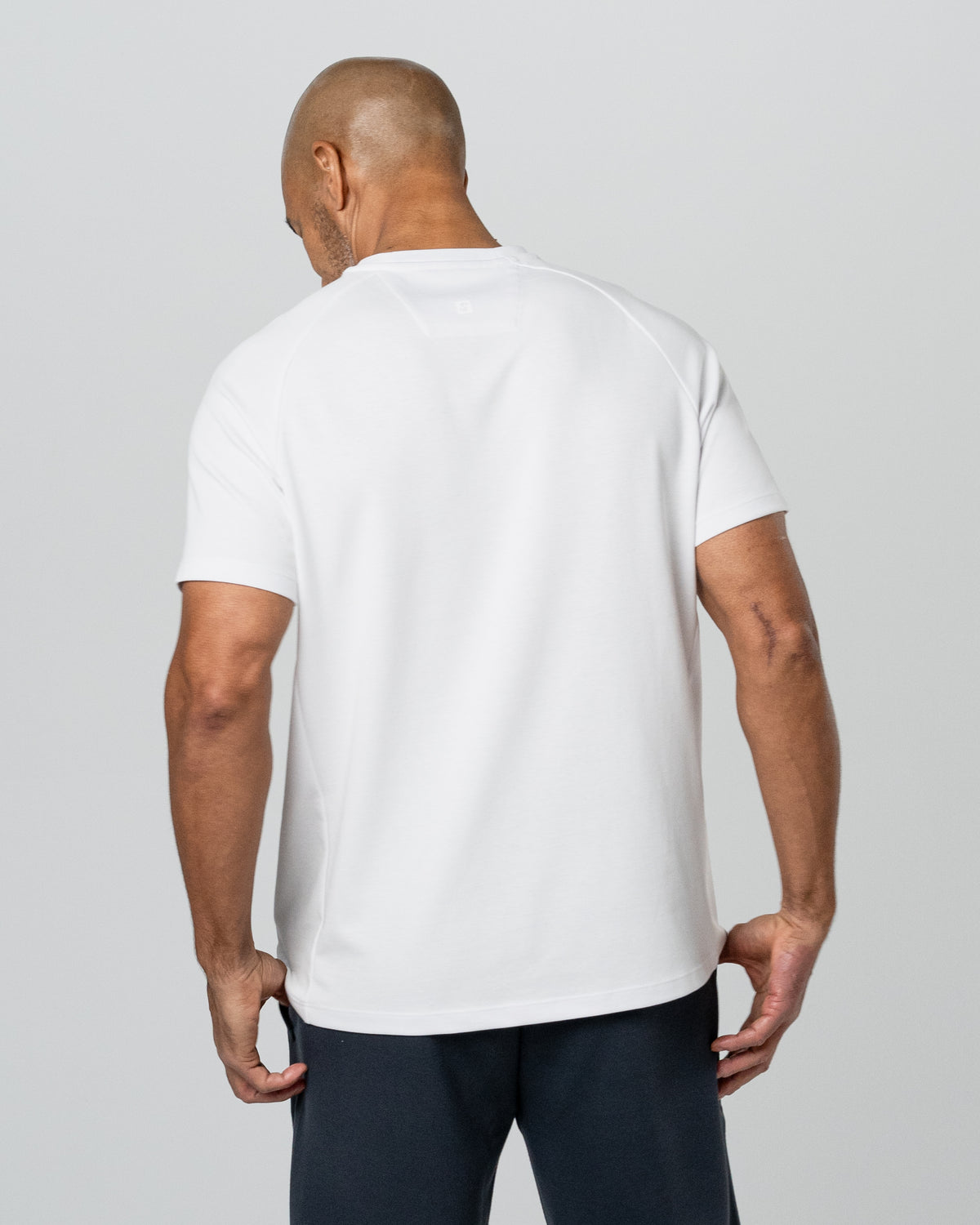 Sooper Raglan Tee - White
