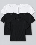 Sooper Tee 5-Pack - Black/White