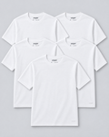 Sooper Tee 5-Pack - White