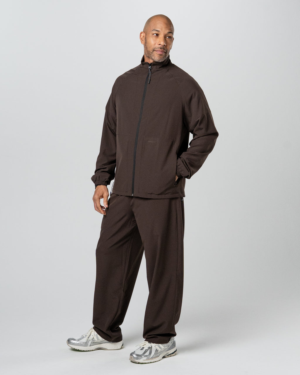 Track Jacket - Brown