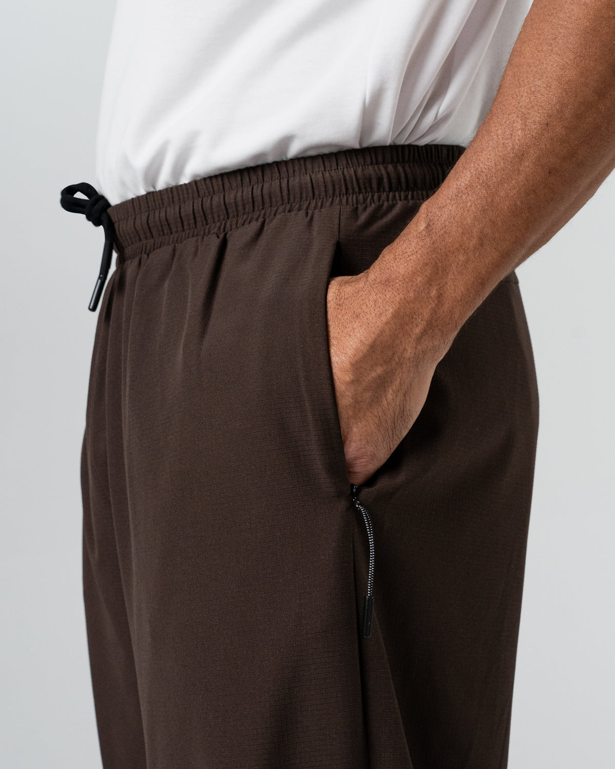 Track Pant - Brown
